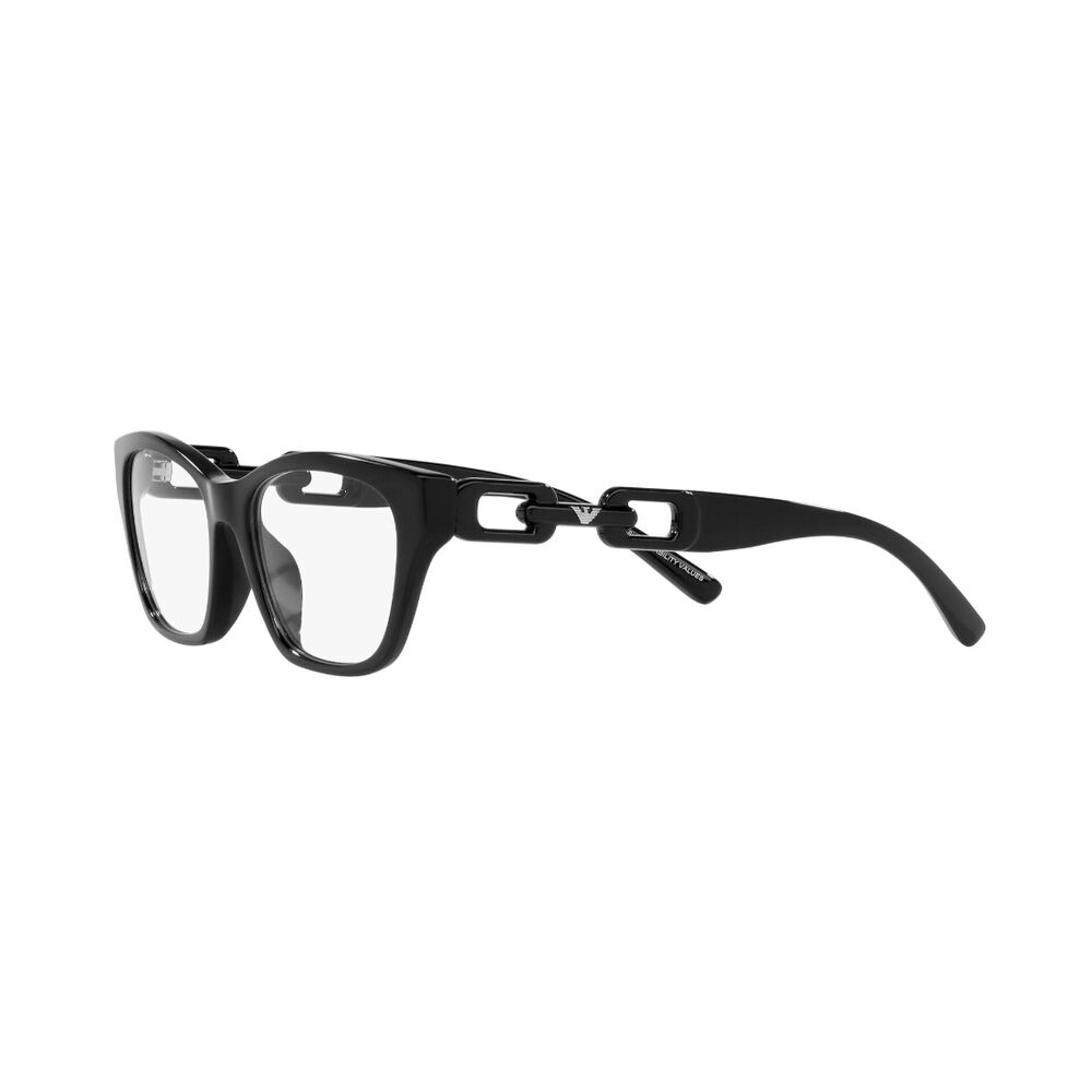 Lentes Ópticos Shiny Black Emporio Armani image number 2.0