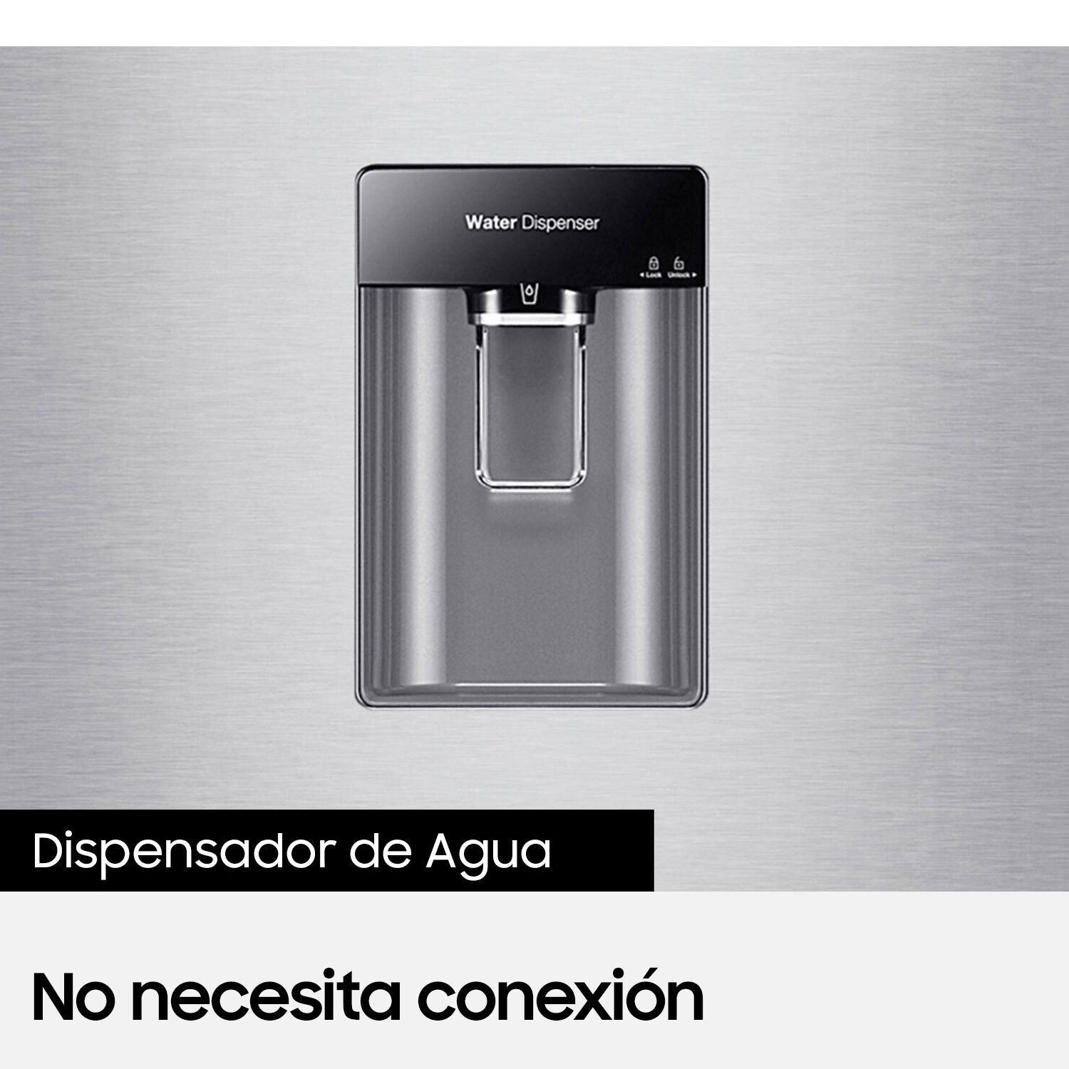 Refrigerador Bottom Freezer Samsung RB33J3830SA/ZS / No Frost / 338 Litros / D image number 5.0