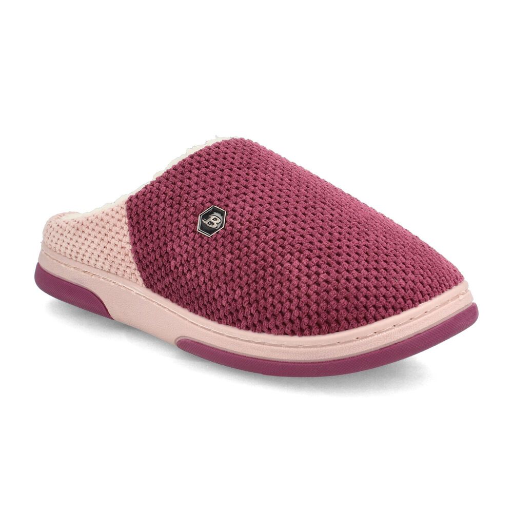 Pantufla Mujer Bata Lola Rosado image number 1.0