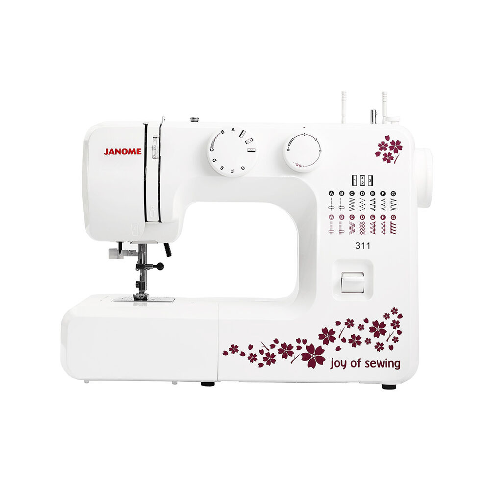 Combo Janome M&aacute;quina De Coser 311 + M&aacute;quina Overlock 8002d image number 0.0