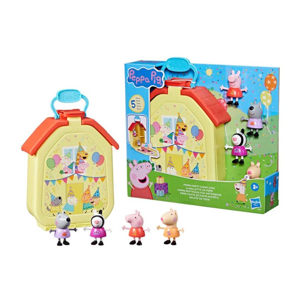 Juguete Peppa Pig Casita De Fiesta Portatil Infantil image number 3.0