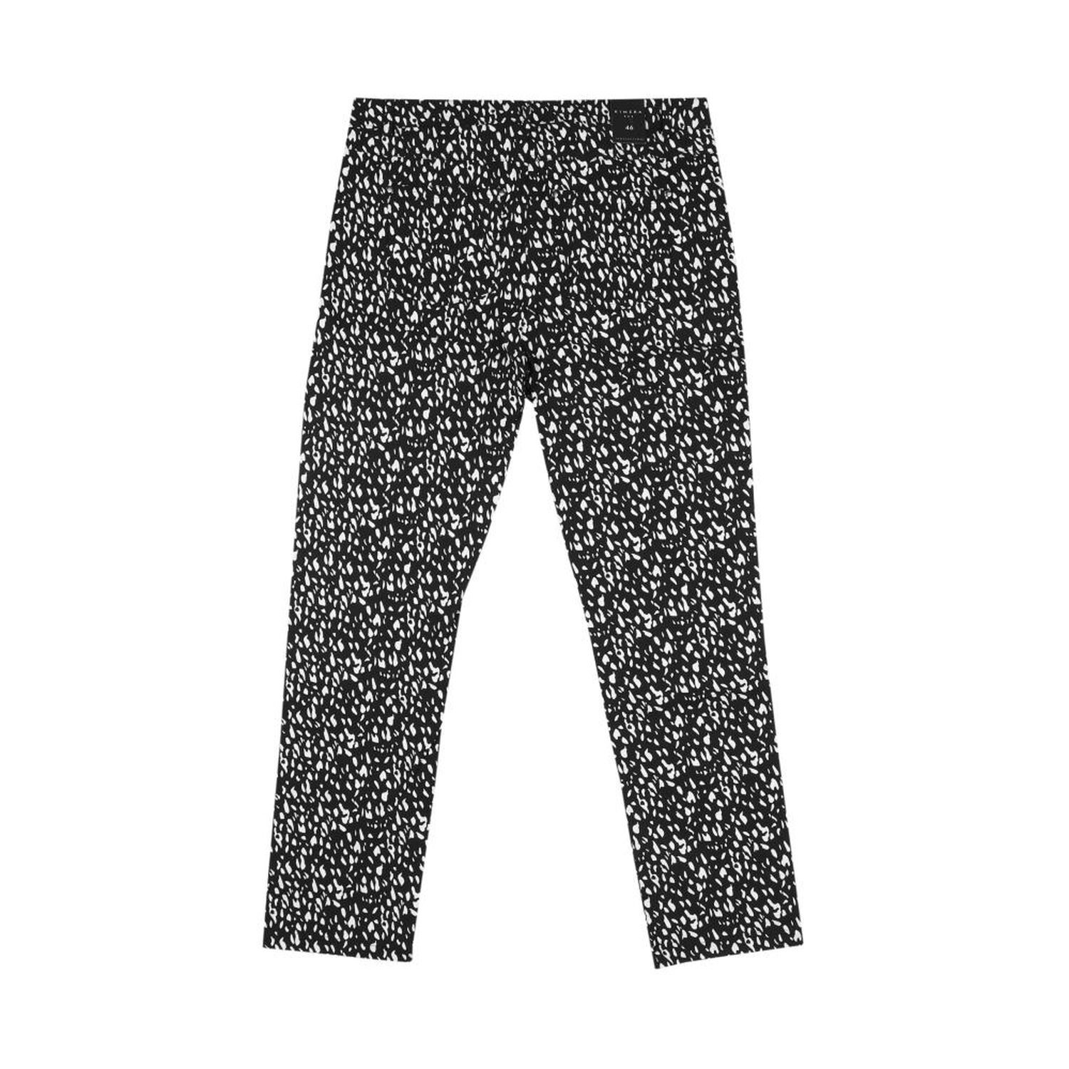 Pantal&oacute;n Full Print Tiro Medio Skinny Mujer Kimera image number 1.0