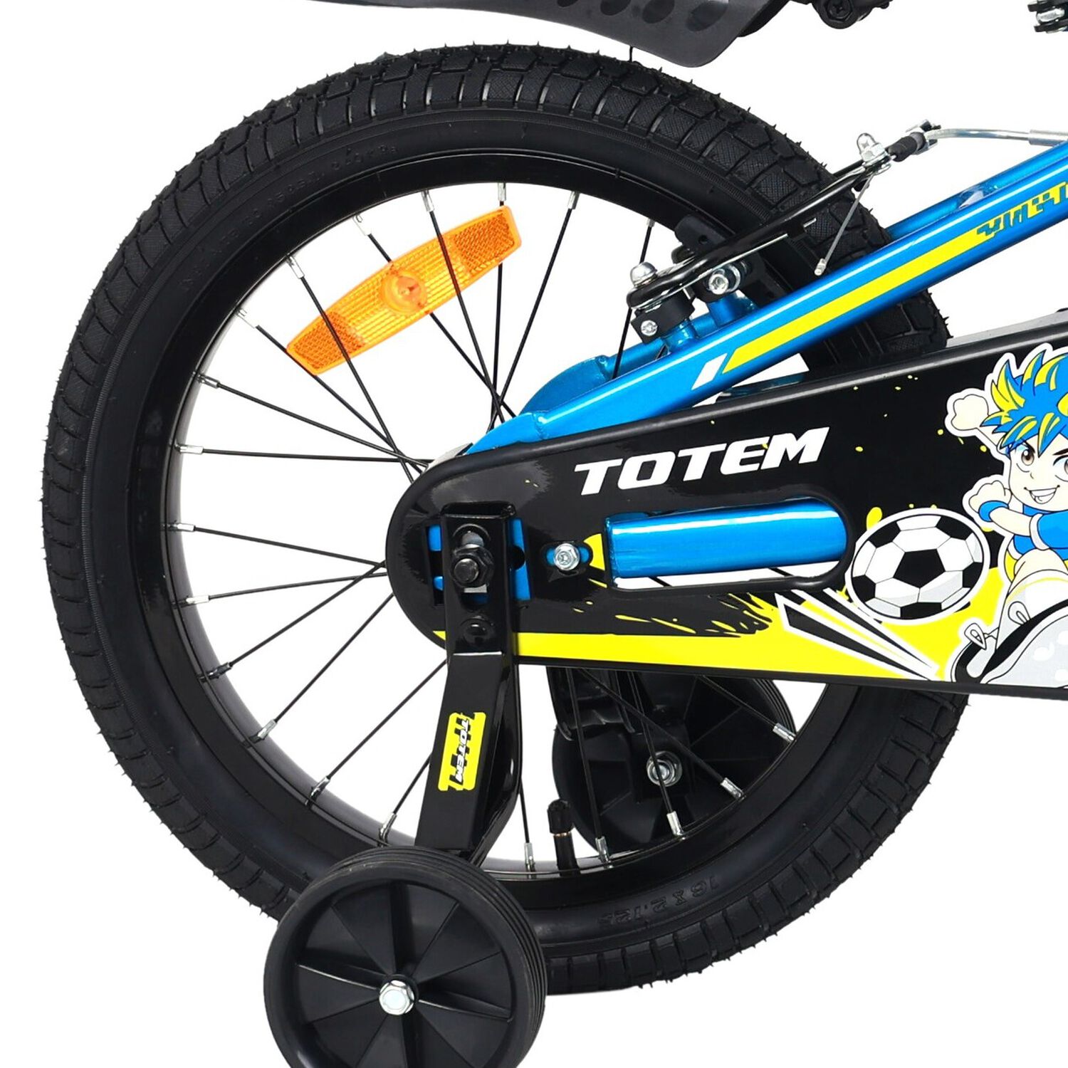 Bicicleta Totem Infantil Aro 16 Electron Color Azul image number 4.0