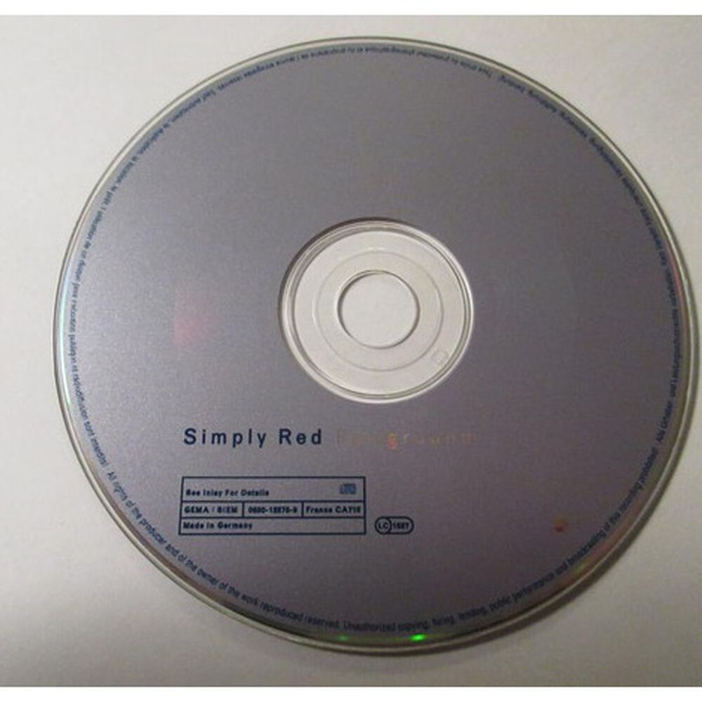 Simply Red - Fairground | Cd Single Usado image number 2.0
