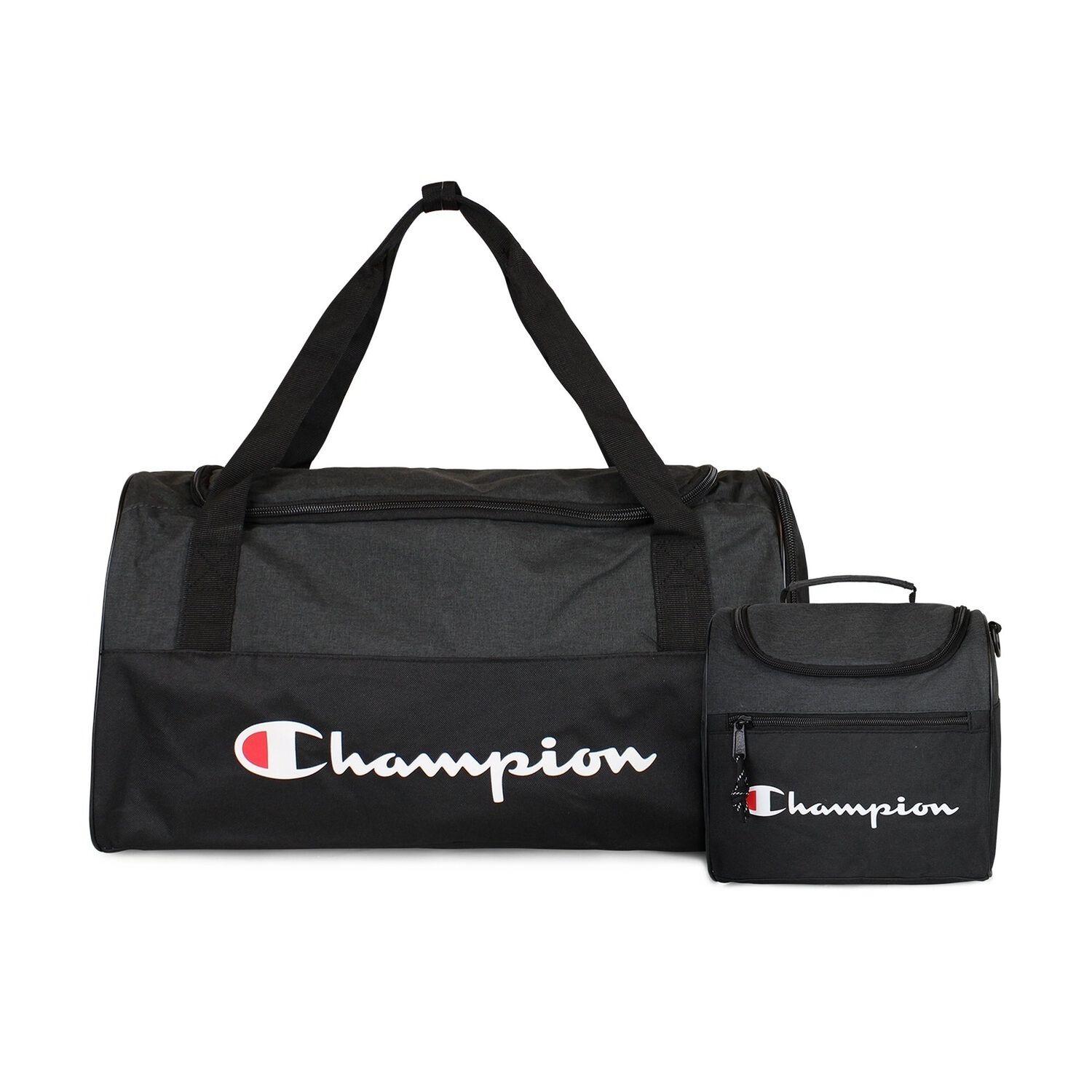 Pack Champion Bolso Toronto 28lts + Lonchera Oxford Negra image number 0.0