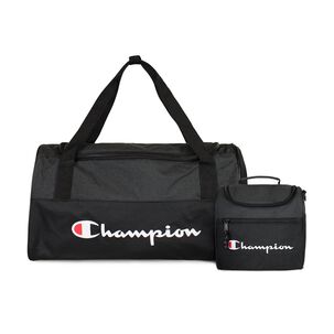 Pack Champion Bolso Toronto 28lts + Lonchera Oxford Negra