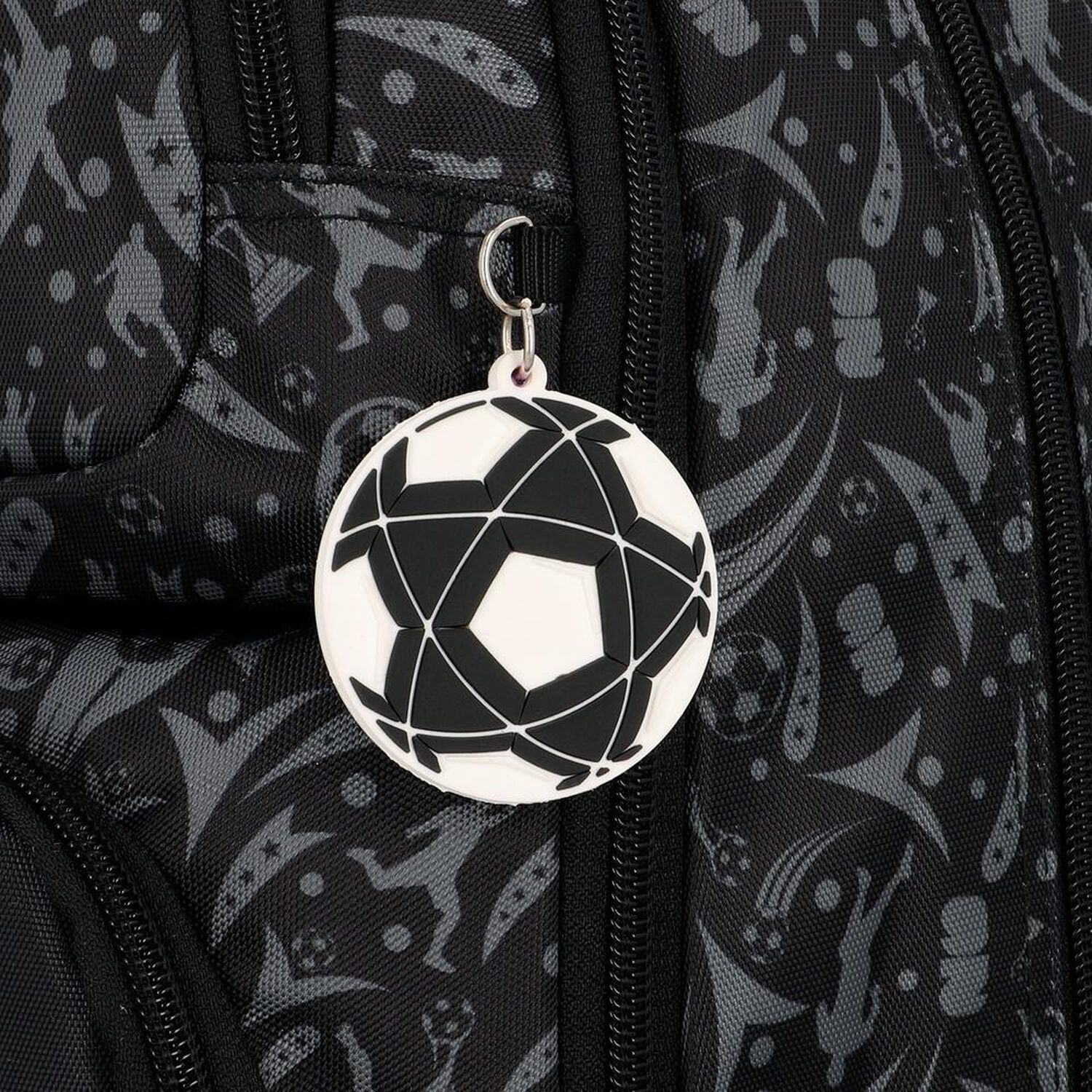 Mochila Xtrem Hopper 2.0 6xt F&uacute;tbol Negro/gris image number 8.0