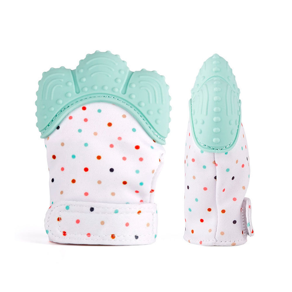 Guante Mordedor Mit&oacute;n Silicona Dentici&oacute;n Rasca Enc&iacute;a De Beb&eacute; image number 2.0