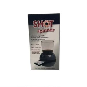 Ruleta Shot Spinner Tequilero Reto Fiesta Juego Bebidas