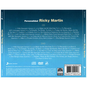 Ricky Martin - Personalidad (cd+dvd) | Cd