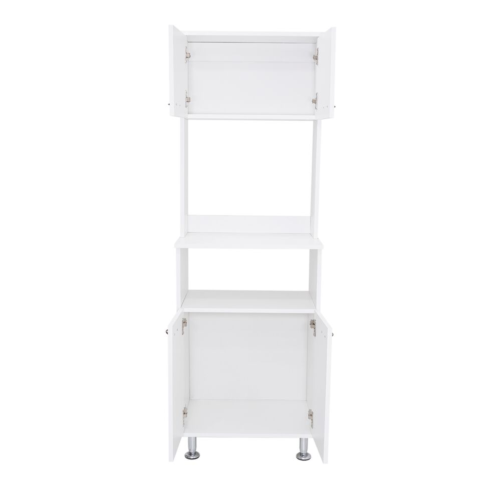 Mueble Microondas 4 Puertas Fm-011b Blanco image number 5.0