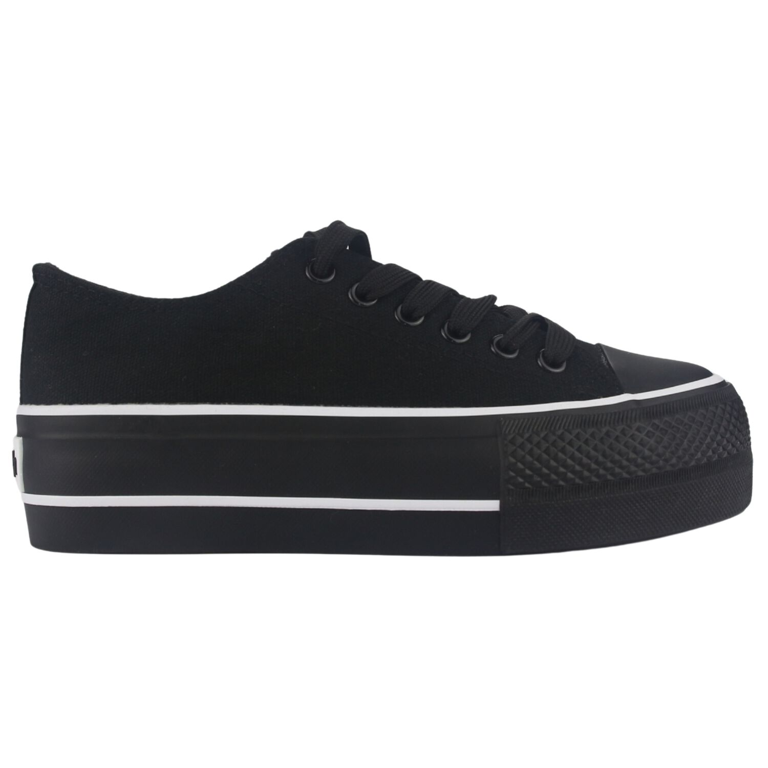 Zapatilla Mujer Chalada Cruni-1 Negro Urbano image number 0.0