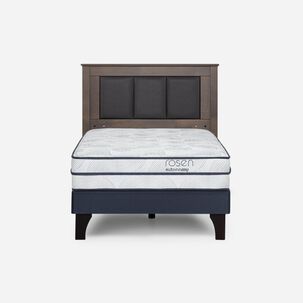 Cama Europea Rosen Autonomy Sky / 1.5 Plazas / Base Dividida + Respaldo