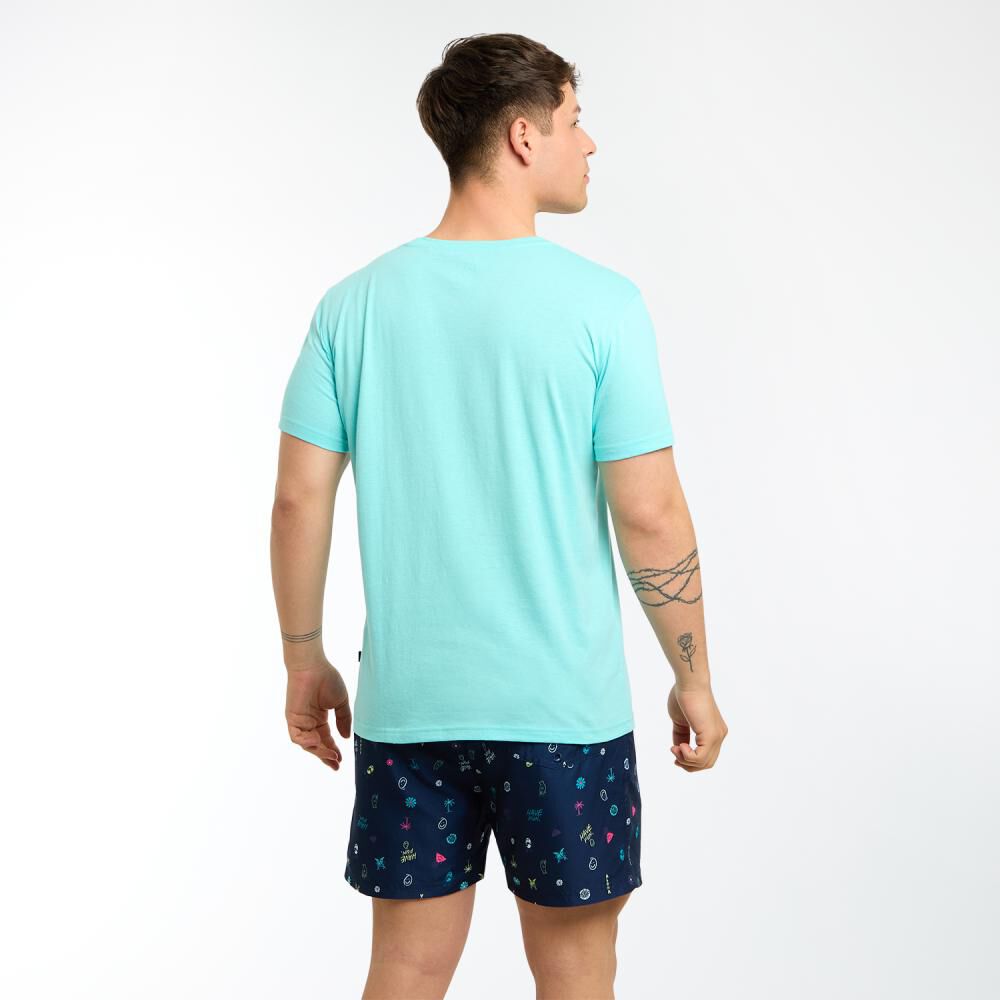 Polera Estampada Manga Corta Cuello Redondo Hombre Skuad image number 3.0