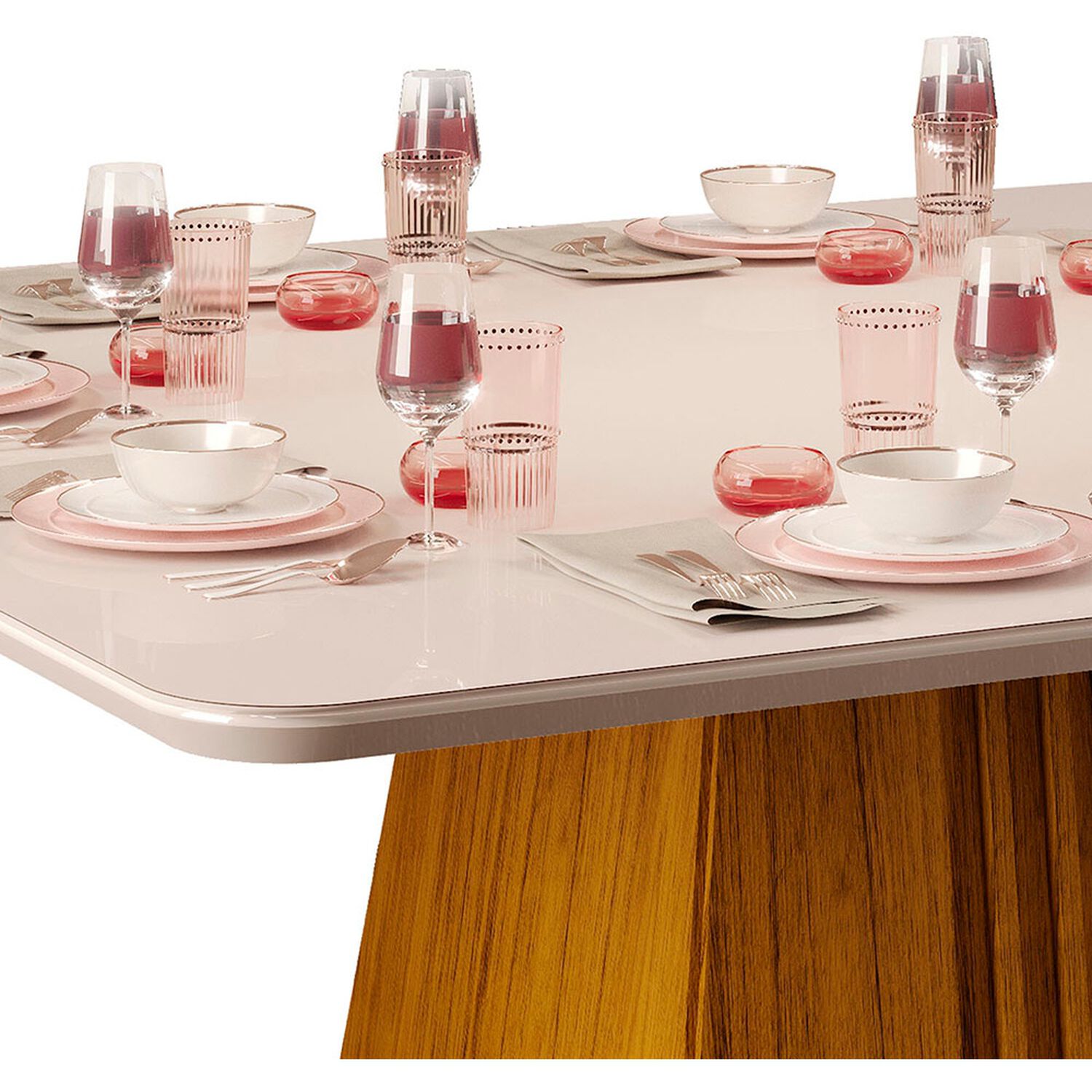 Juego De Comedor Vekkahome Italia 8 / 8 Sillas image number 6.0