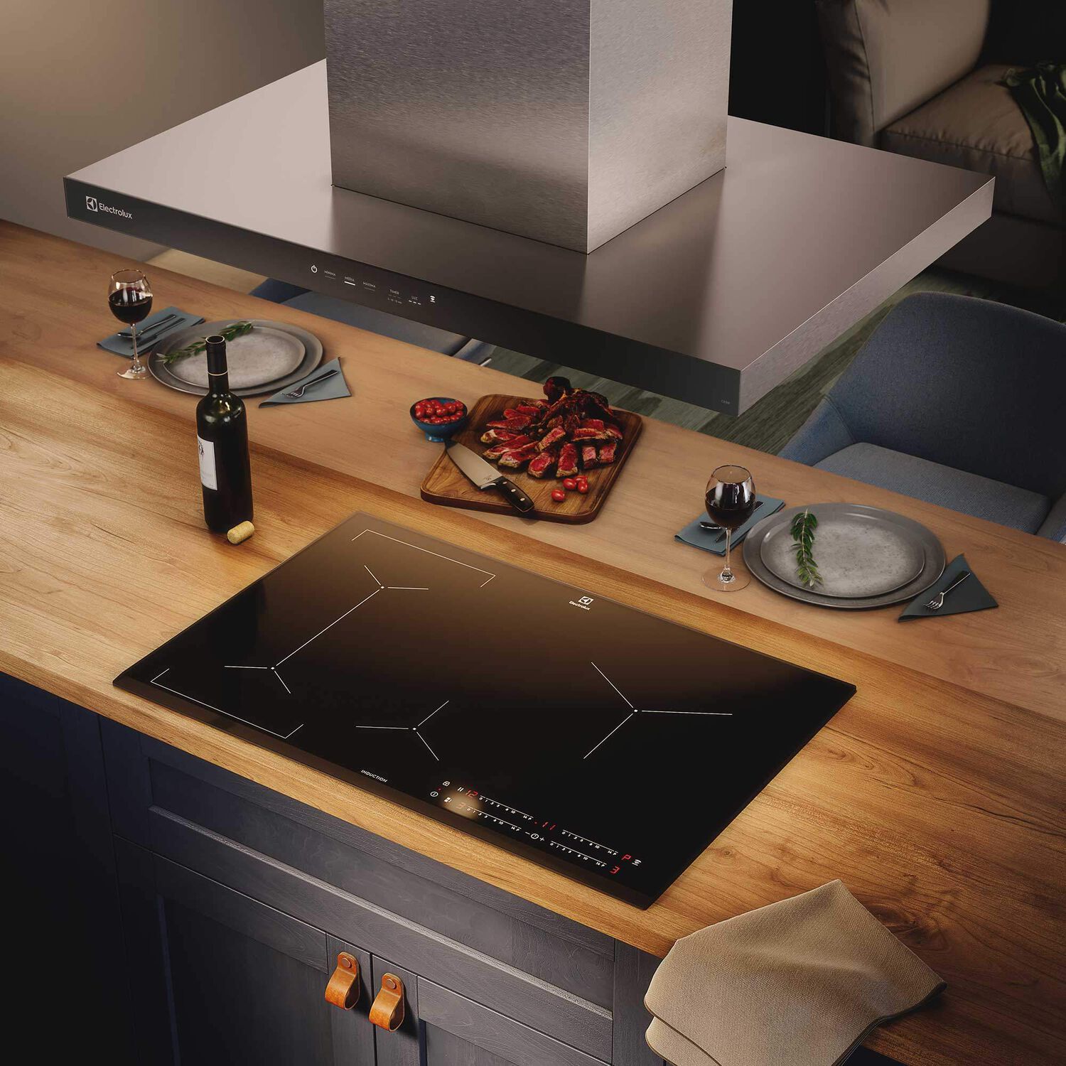 Campana Cocina Decorativa Electrolux Isla 90cm Timer Ce9if image number 7.0