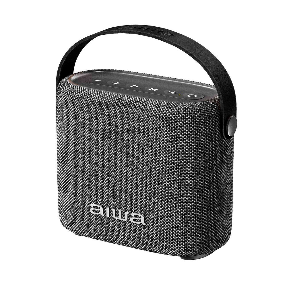 Parlante Bluetooth Port&aacute;til Aiwa 7w Con Luz Aws-s70bt Gris image number 1.0