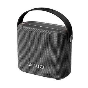 Parlante Bluetooth Port&aacute;til Aiwa 7w Con Luz Aws-s70bt Gris
