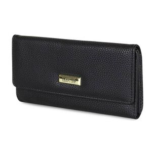 2 Billeteras De Mujer Fidelia Negra Y Rosada Kenneth Cole