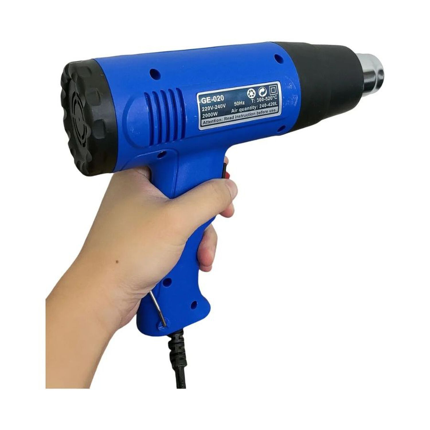 Pistola De Calor Industrial 2000w Irm Profesional image number 3.0