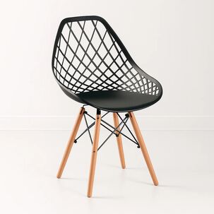 Silla Eames Enrejada Mesh - Negra