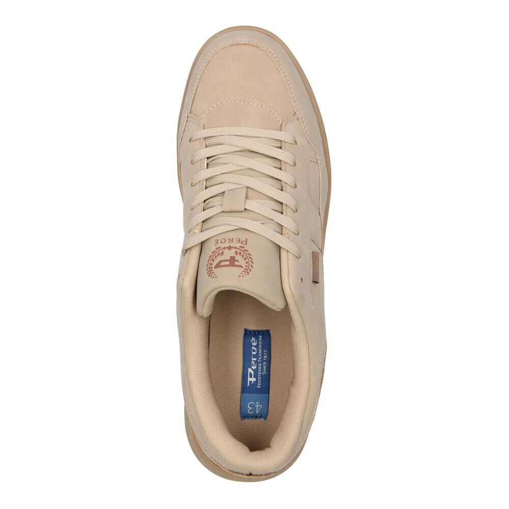 Zapatilla Urbana Hombre Peroe Camel image number 4.0