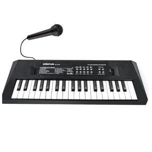 Juguete Piano Teclado Musical Con 37 Teclas Sonidos Mic