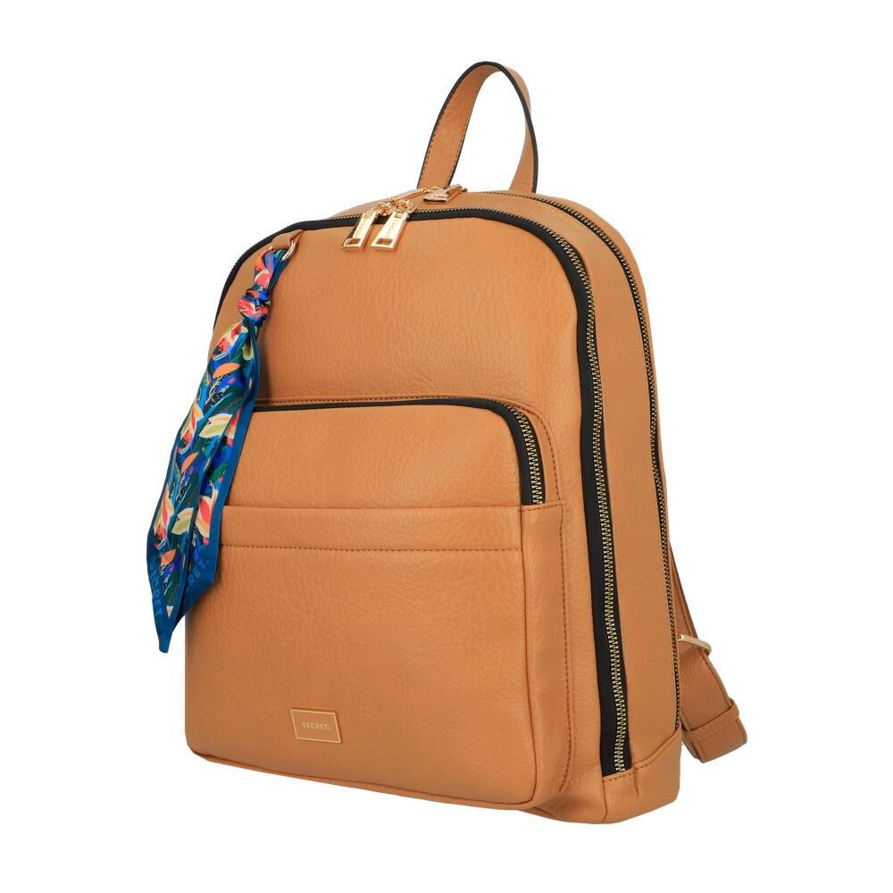 Mochila Notebook Secret Albania Sc6 Café 13" image number 1.0