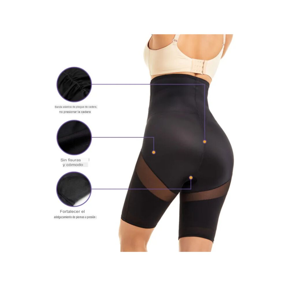 Faja Short Reductora Calz&oacute;n Invisible Moldeador Cintura Alta image number 13.0