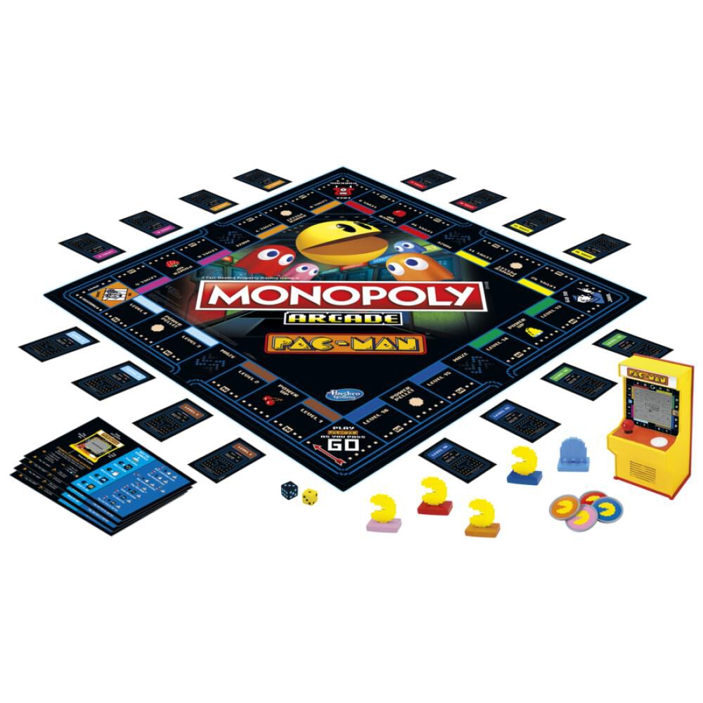 Juegos Familiares Monopoly Arcade Pacman image number 2.0