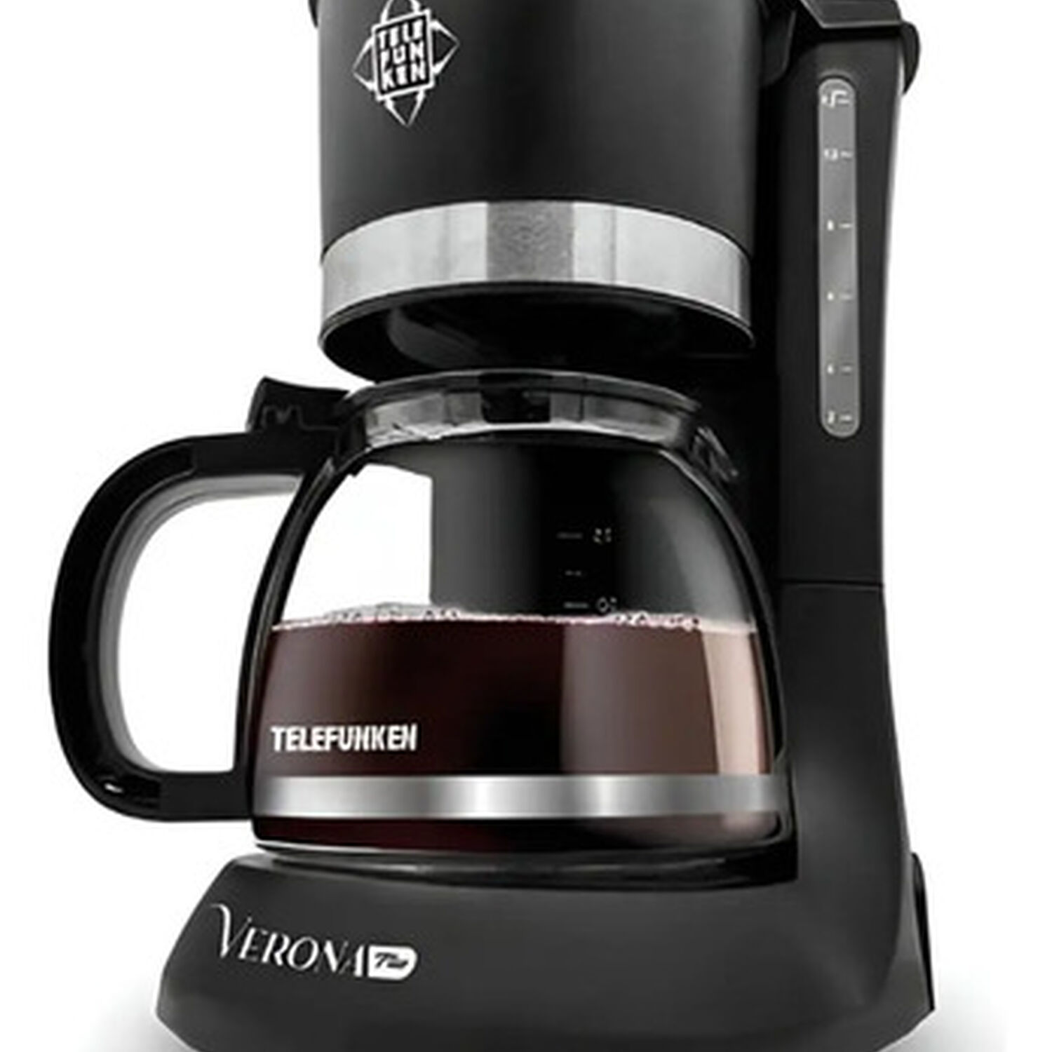 Cafetera Electrica Telefunken Verona Plus Negra 1.2 L image number 2.0