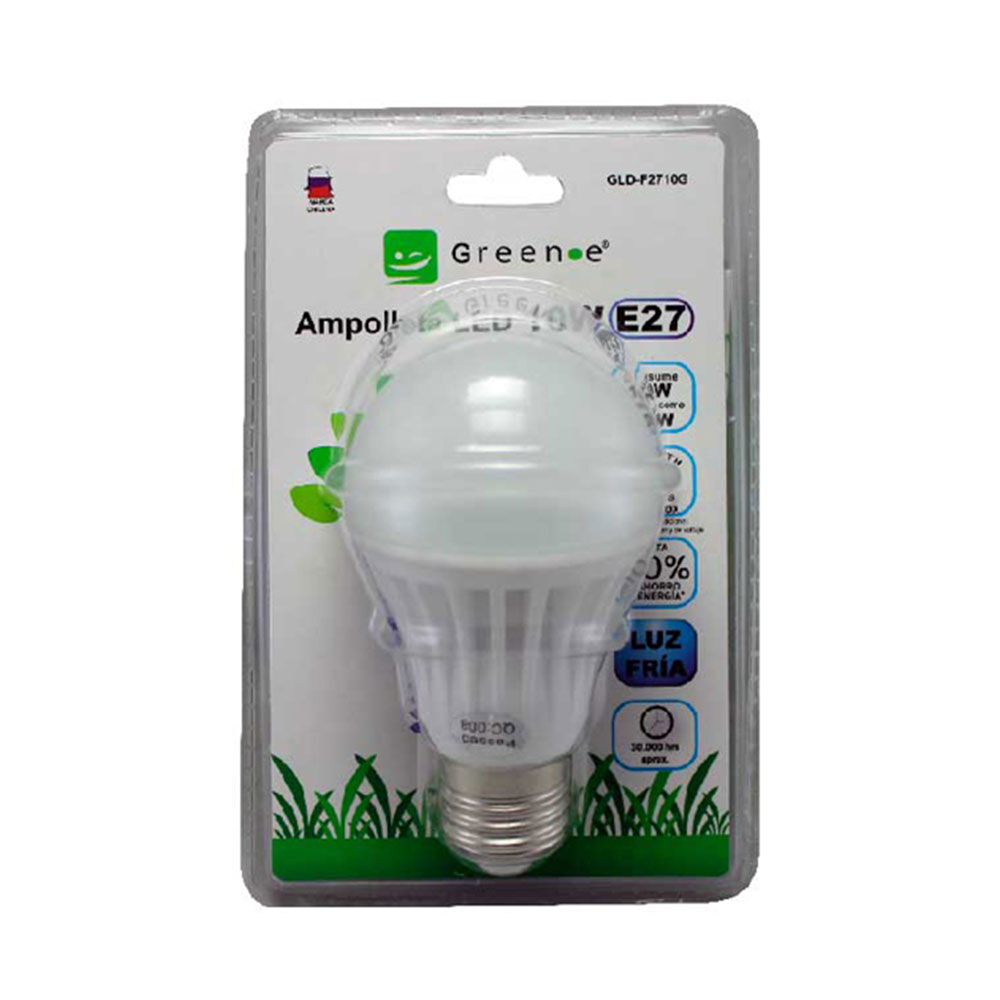 Ampolleta Led Globo 10w E27 Luz Fría image number 0.0