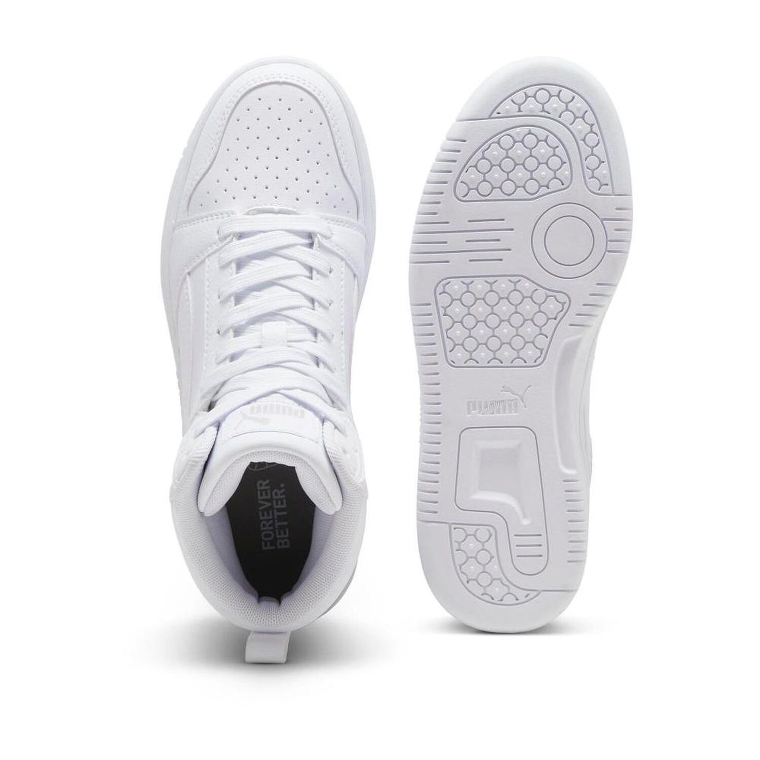 Zapatilla Puma Rebound Mujer Junior Blanco image number 4.0
