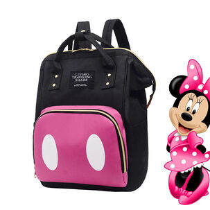 Multifuncional Mochila Maternal Disney Bolso Pañalera Bebe