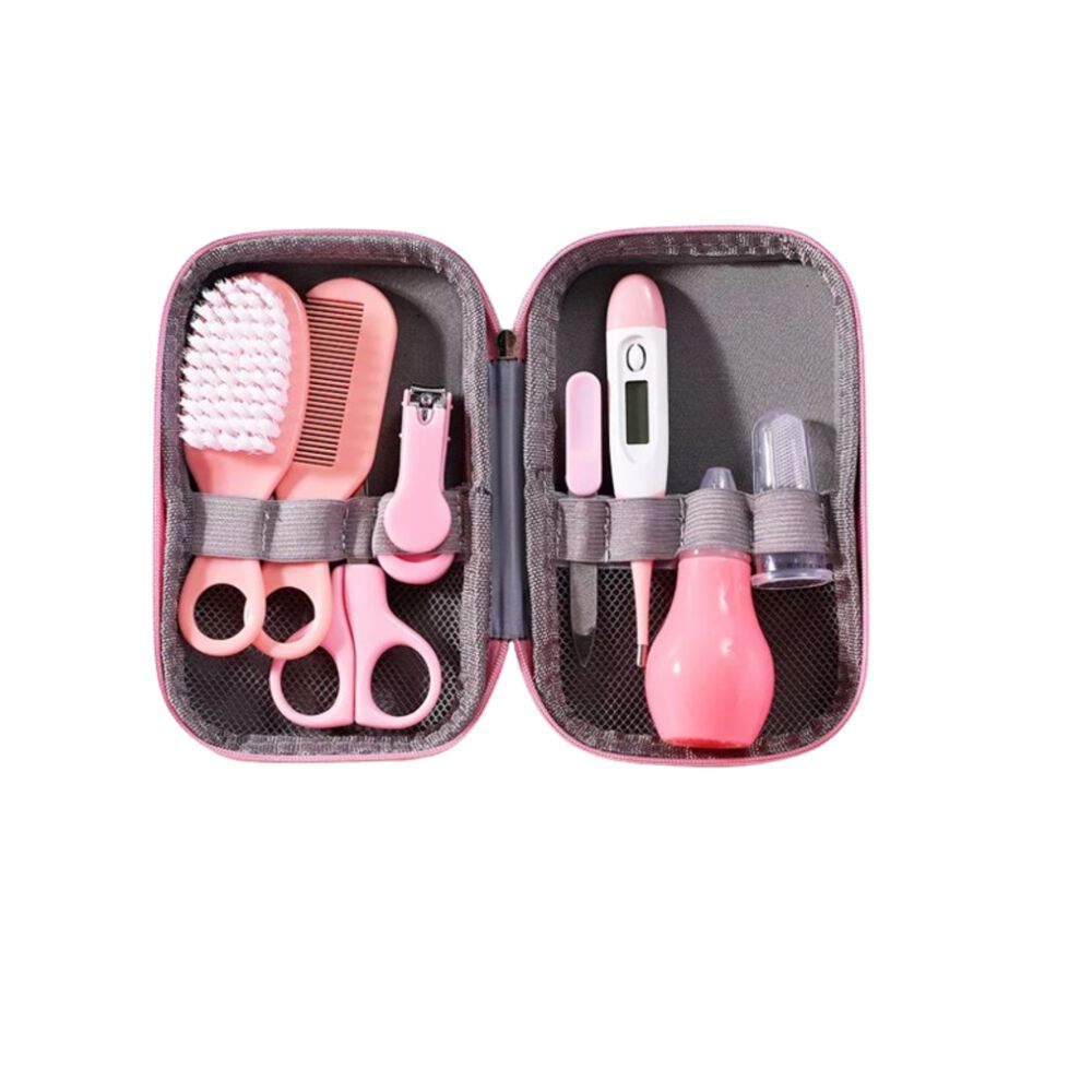 Kit De Cuidado E Higiene Para Beb&eacute;s Estuche Rosa Y Azul Term&oacute;metro Corta&uacute;&ntilde;as Nariz Limpia image number 5.0