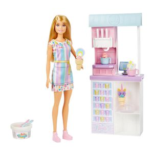 Muñeca Barbie Heladería