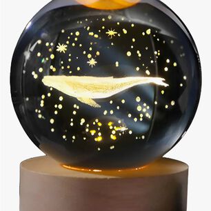 Lampara De Noche De Cristal