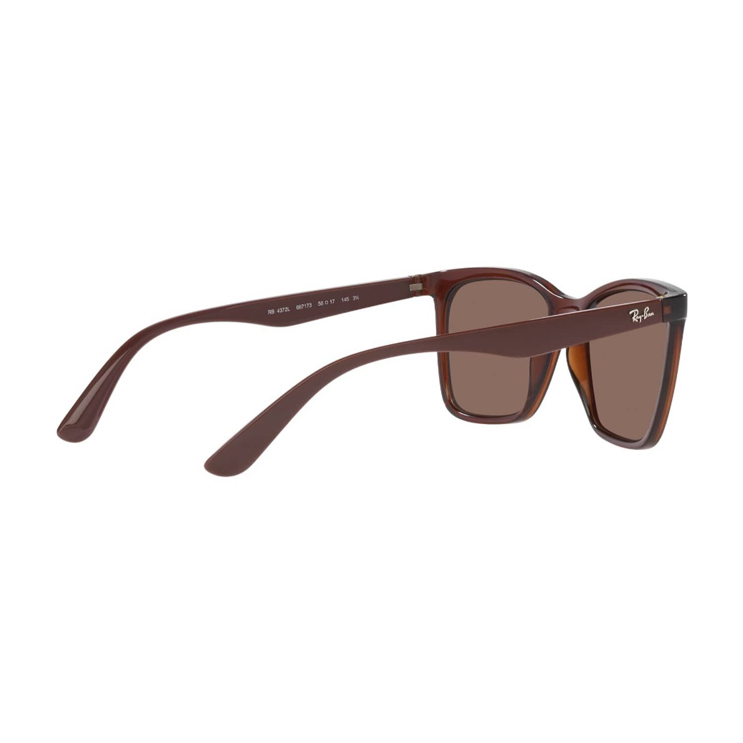 Lentes De Sol Traslucent Brown Ray-ban image number 8.0