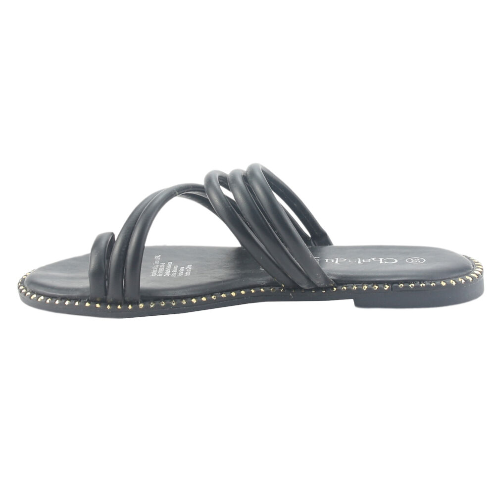 Sandalia Chalada Mujer Amalfi-1 Negro Casual image number 1.0