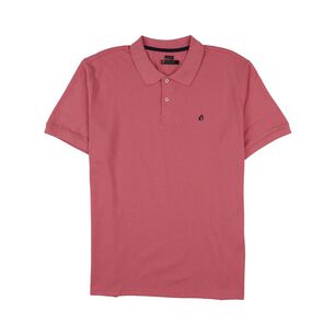 Polera Lisa Manga Corta Cuello Piqu&eacute; Hombre Herald