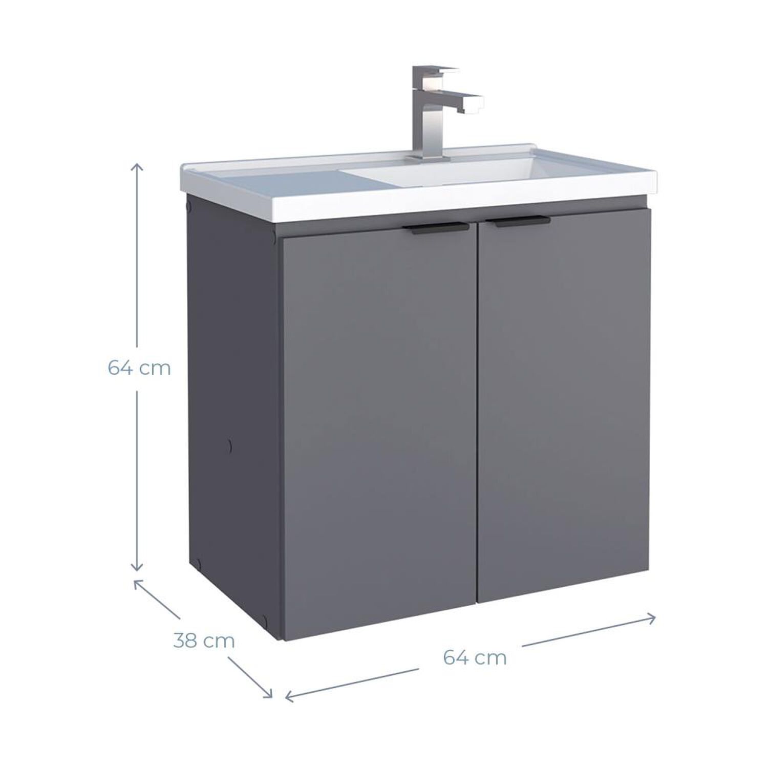 Vanitorio Vekka Home Aster / 2 Puertas image number 1.0