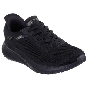Zapatilla Urbana Mujer Skechers Bobs Squad Chaos Negro
