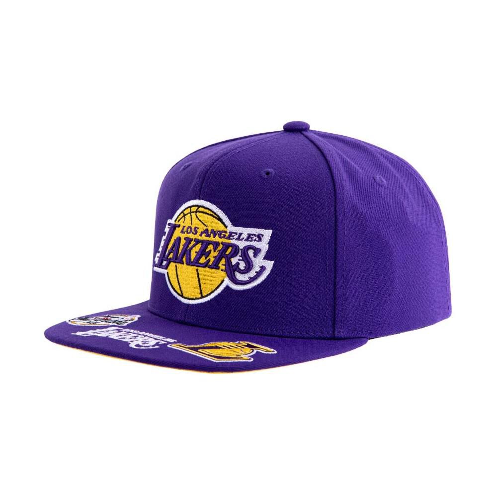 Jockey Nba Front Face L.a. Lakers Mitchell And Ness image number 3.0