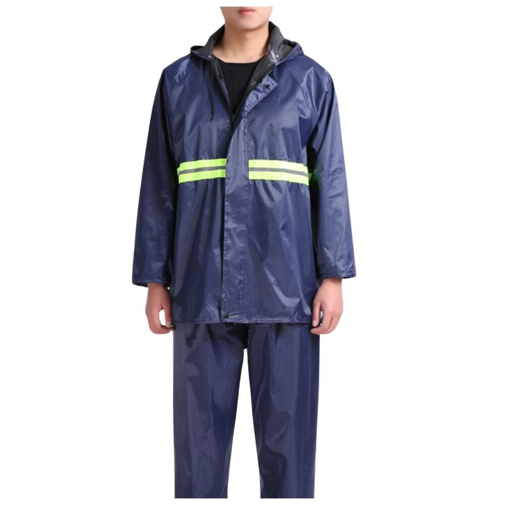 Conjunto Chubasquero Impermeable Pantalon Chaqueta Poncho image number 2.0