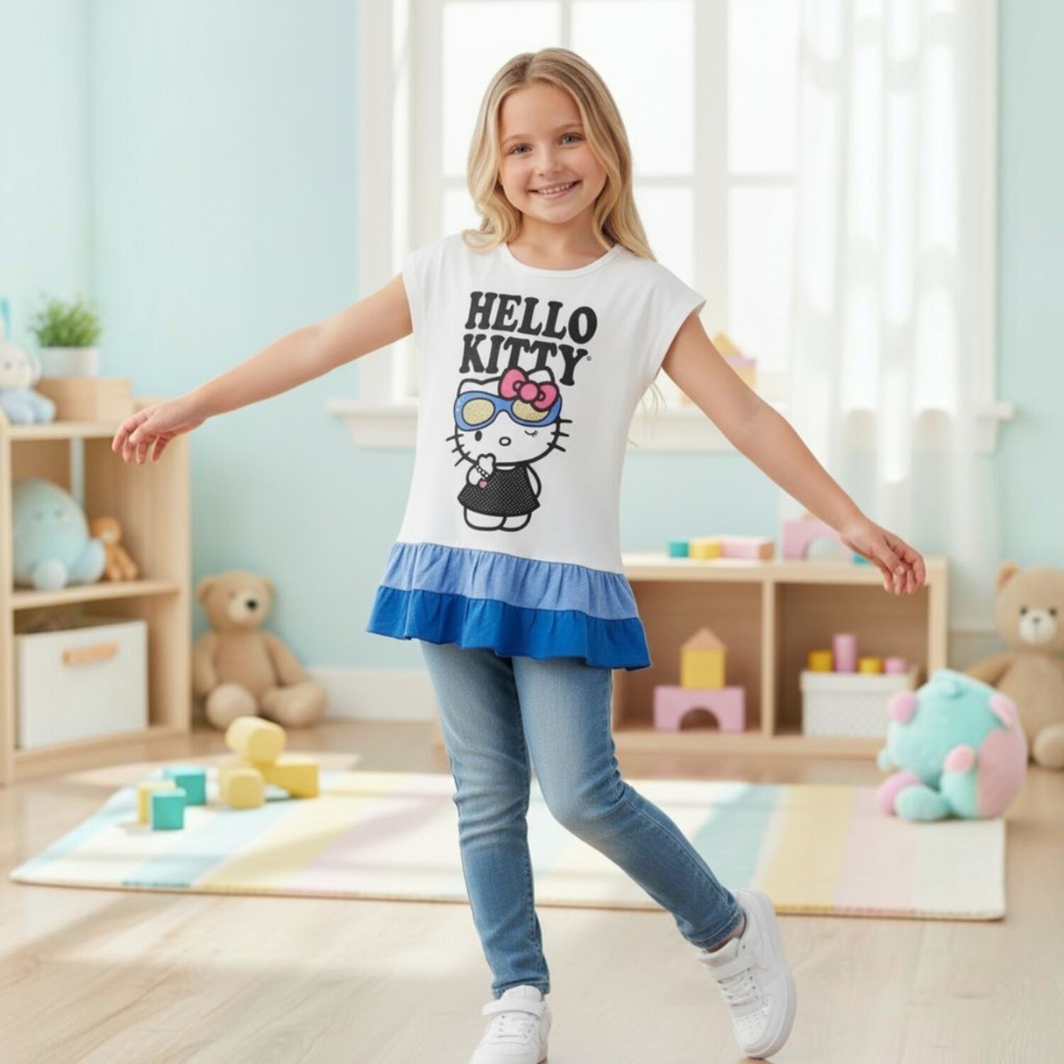 Polera Ni&ntilde;a Hello Kitty image number 2.0