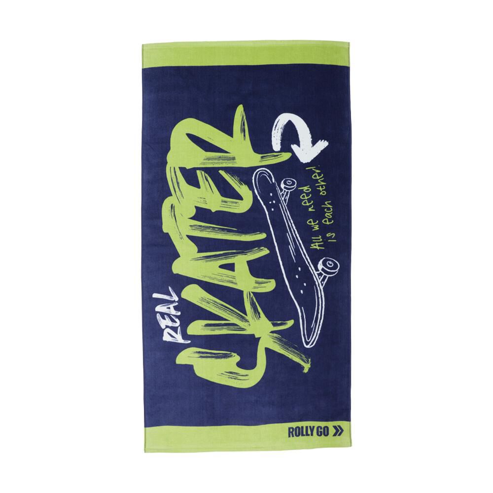 Toalla De Playa Rolly Go Skater / 80 X 160 Cm image number 0.0