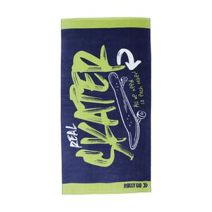 Toalla De Playa Rolly Go Skater / 80 X 160 Cm
