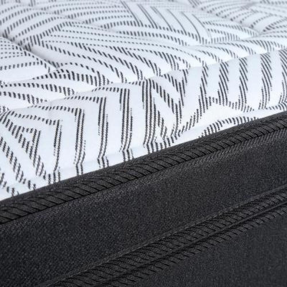 Cama Europea Rosen Tempo / 1.5 Plazas / Base Normal  + Respaldo Maurice Gris image number 11.0