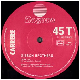 Gibson Brothers - Cuba | 12" Maxi Single Usado