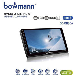 Radio 9'' Android Wifi Gps Dd-6880a Bowmann